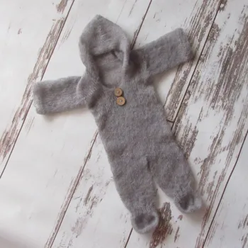 Baby Photography Props Newborn Knit Hooded Romper Newborn Mohair Onesie Knitted Newborn Pants Newborn Overalls Baby Outfits
Baby Photography Props Newborn Knit Hooded Romper Newborn Mohair Onesie Knitted Newborn Pants Newborn Overalls Baby Outfits