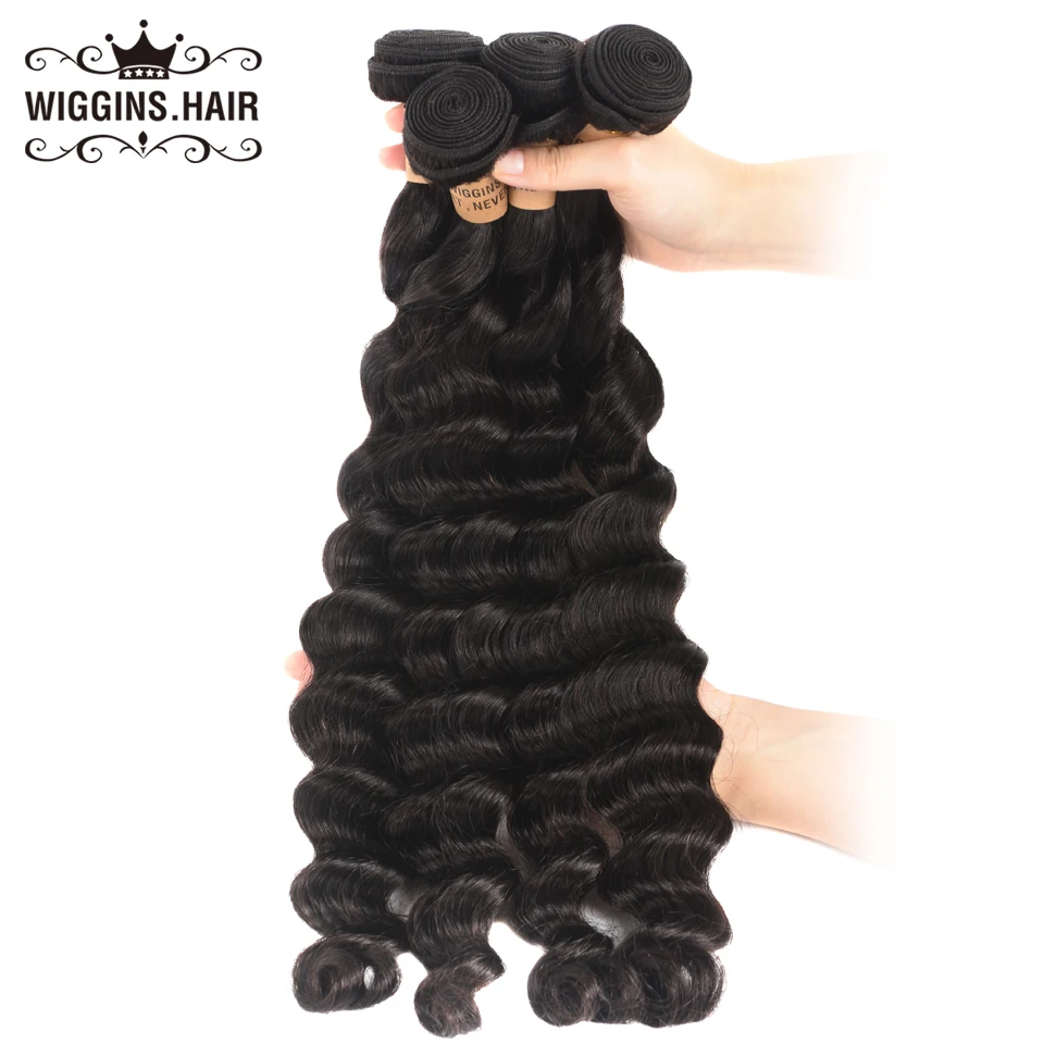 4 Bundles Loose Deep Wave Bundles Brazilian Hair Weave Bundles Wiggins Remy Human Hair Bundles Extension 100g Natural Color
4 Bundles Loose Deep Wave Bundles Brazilian Hair Weave Bundles Wiggins Remy Human Hair Bundles Extension 100g Natural Color