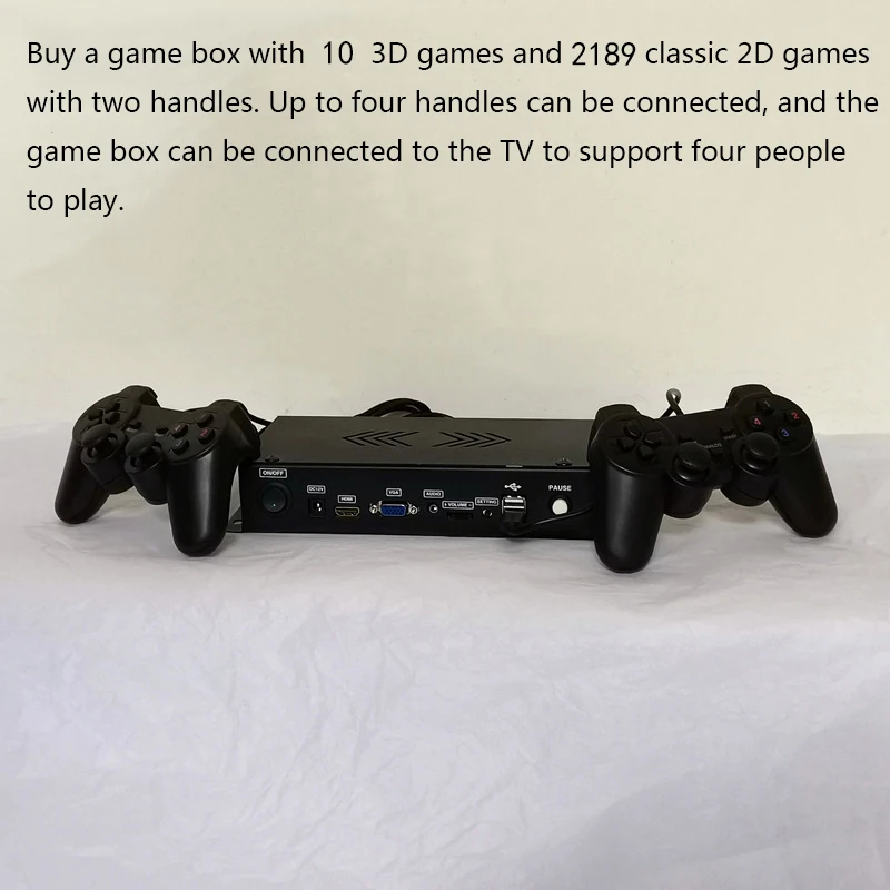 Pandora Box 2199 game in one Built-in arcade 10 3D + 2189 2D video games HD quality Connect TV and other game console
Pandora Box 2199 game in one Built-in arcade 10 3D + 2189 2D video games HD quality Connect TV and other game console