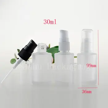 30ml Empty Round Frosted Lotion Bottles 1oz Refillable Cosmetic Glass Containers With Pump Eyecream Lotion Cream Glass Bottles
30ml Empty Round Frosted Lotion Bottles 1oz Refillable Cosmetic Glass Containers With Pump Eyecream Lotion Cream Glass Bottles