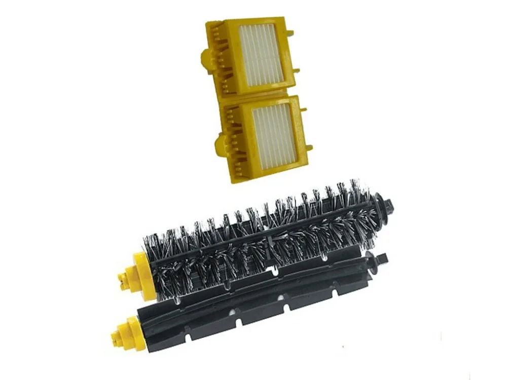 2x HEPA Filter + 1 Bristle and Flexible Beater Brush for iRobot Roomba 700 Series 770 780 790 Cleaer Accessory
2x HEPA Filter + 1 Bristle and Flexible Beater Brush for iRobot Roomba 700 Series 770 780 790 Cleaer Accessory