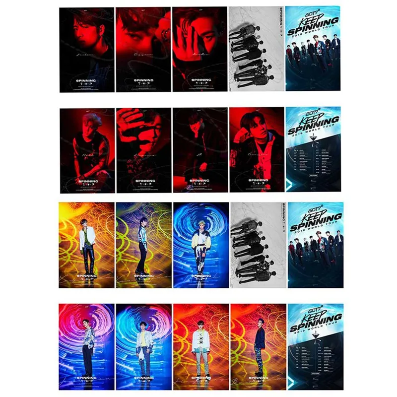 10Pcs/Set GOT7 SPINNING TOP : BETWEEN SECURITY & INSECURITY New Album PVC Crystal Card Stickers For Bus Student Card
10Pcs/Set GOT7 SPINNING TOP : BETWEEN SECURITY & INSECURITY New Album PVC Crystal Card Stickers For Bus Student Card