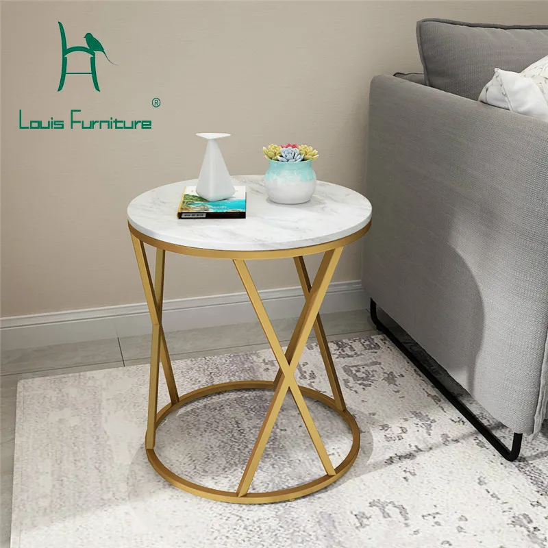 Louis Fashion Coffee Tables Marble Round Nordic Sofa Side Living Room Modern Simple
Louis Fashion Coffee Tables Marble Round Nordic Sofa Side Living Room Modern Simple