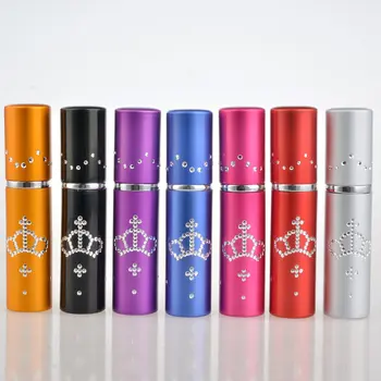 10ml Crown Design Perfume Bottle Aluminum Mini Spray Bottle Refillable Perfume Atomizer F2017874
10ml Crown Design Perfume Bottle Aluminum Mini Spray Bottle Refillable Perfume Atomizer F2017874