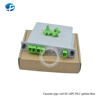 Free shipping 5 pcs 1*4 splitter Fiber Optical SC APC Cassette Box singlemode Card Inserting SC/APC PLC splitter FTTH FTTB FTTX
Free shipping 5 pcs 1*4 splitter Fiber Optical SC APC Cassette Box singlemode Card Inserting SC/APC PLC splitter FTTH FTTB FTTX