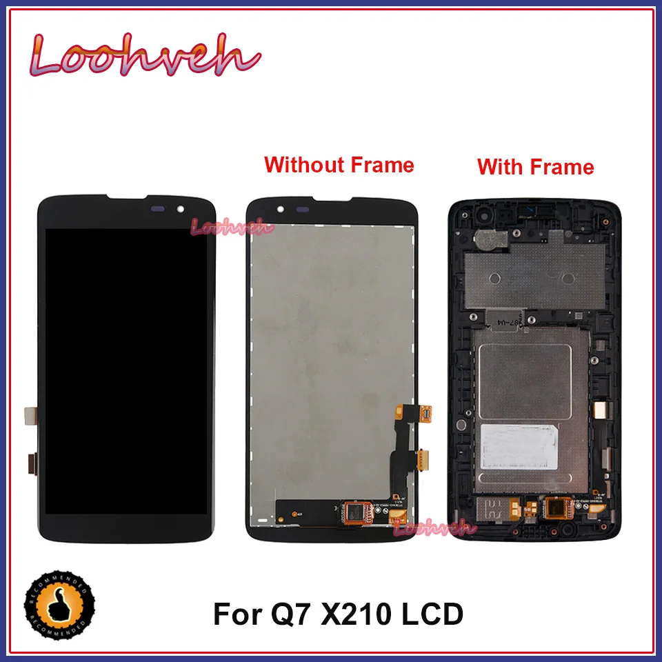 High quality 5.0" Display For LG Q7 X210 LCD with Touch Screen X210DS X210 LCD Digitizer Replacement Parts
High quality 5.0" Display For LG Q7 X210 LCD with Touch Screen X210DS X210 LCD Digitizer Replacement Parts