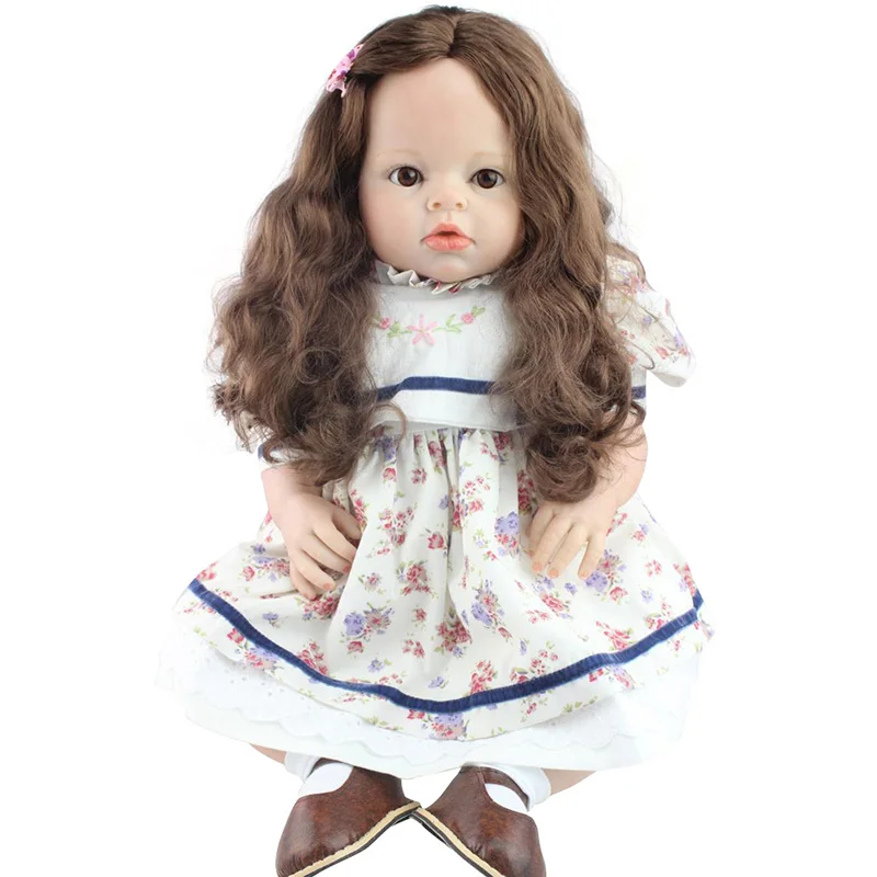 28" Silicone Baby Dolls Lifelike Silicone Reborn Girls Doll Alive Infant Toddler Baby Princess Dolls for Children House Play Toy
28" Silicone Baby Dolls Lifelike Silicone Reborn Girls Doll Alive Infant Toddler Baby Princess Dolls for Children House Play Toy