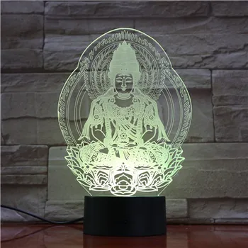 Buddha 3D Lamp USB Night Light LED RGBW Lighting Luminaria Table Kids Christmas Gifts Home Decorative AS1622 Dropshipping Decor
Buddha 3D Lamp USB Night Light LED RGBW Lighting Luminaria Table Kids Christmas Gifts Home Decorative AS1622 Dropshipping Decor