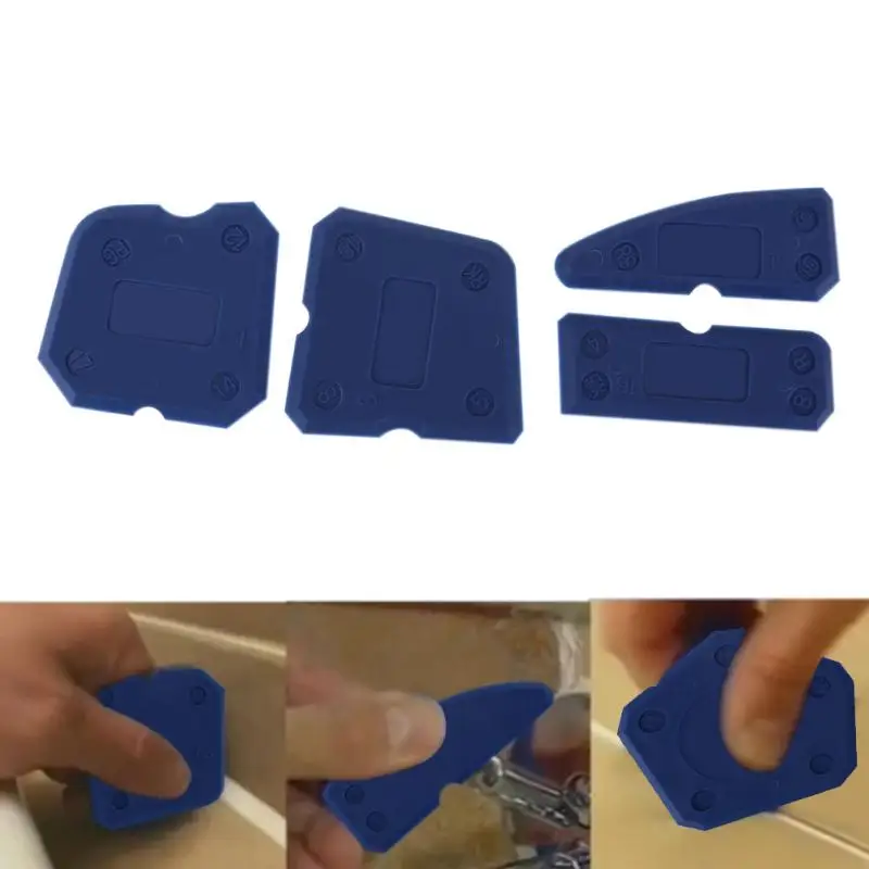 Caulking Tool Kit Joint Sealant Silicone Spreader Spatula Scraper Edge Grout Remover Scraper 4pc Blue/Red Hand Tools Combination
Caulking Tool Kit Joint Sealant Silicone Spreader Spatula Scraper Edge Grout Remover Scraper 4pc Blue/Red Hand Tools Combination
