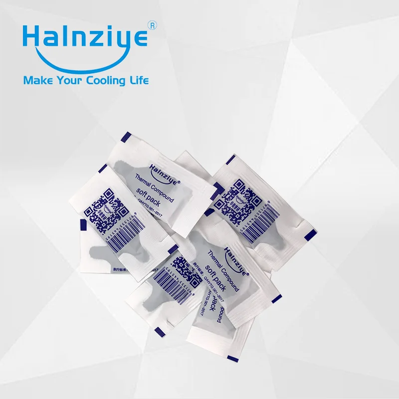 Halnziye hot sell HY510 cost effective silicone thermal conductive paste/grease/compound thermal with soft pack 0.5g
Halnziye hot sell HY510 cost effective silicone thermal conductive paste/grease/compound thermal with soft pack 0.5g
