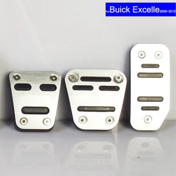 Car Aluminium alloy Fuel Petrol Clutch Fuel Brake Braking Pad Foot Pedal Rest Plate Set for Buick Excelle XT GL 2008~2017
Car Aluminium alloy Fuel Petrol Clutch Fuel Brake Braking Pad Foot Pedal Rest Plate Set for Buick Excelle XT GL 2008~2017