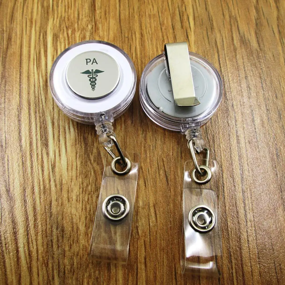 3pcs/lot PA ID Badge Reel for Docter Nurse Teacher Student retractable recoil id badge holder office work fun
3pcs/lot PA ID Badge Reel for Docter Nurse Teacher Student retractable recoil id badge holder office work fun