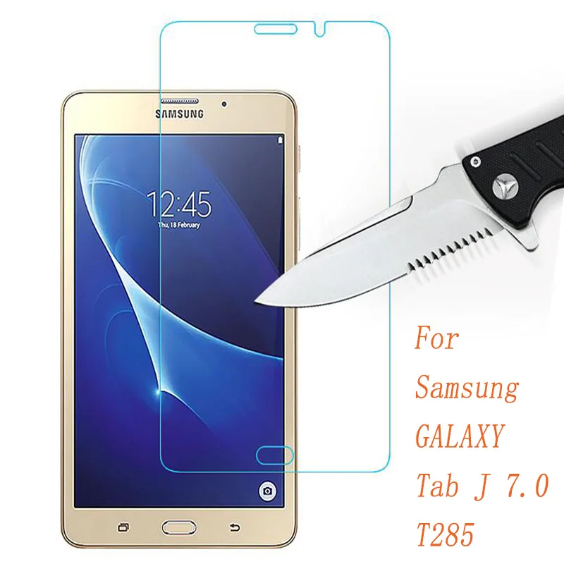 Жесткий протектор экрана планшета для Samsung GALAXY Tab J 7 0 T285 закаленное стекло 9H