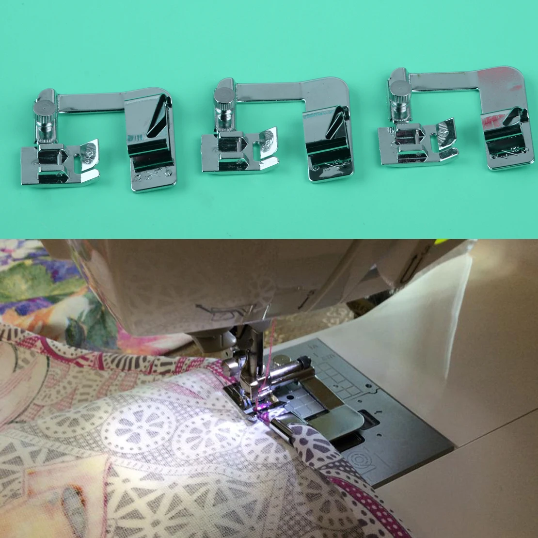 LETAOSK Domestic Sewing Machine Parts Snap On Rolled Hemmer Hem Foot Fit for Singer Janome Brother Juki 6290-4 6290-6 6290-8
LETAOSK Domestic Sewing Machine Parts Snap On Rolled Hemmer Hem Foot Fit for Singer Janome Brother Juki 6290-4 6290-6 6290-8