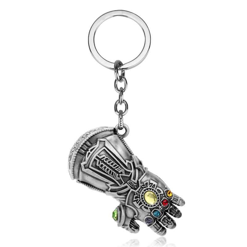 MQCHUN Fashion New Marvel Comics Avengers Infinity War Thanos Glove Style Keychain Infinity Gauntlet Keyring Cool Accessory Gift
MQCHUN Fashion New Marvel Comics Avengers Infinity War Thanos Glove Style Keychain Infinity Gauntlet Keyring Cool Accessory Gift