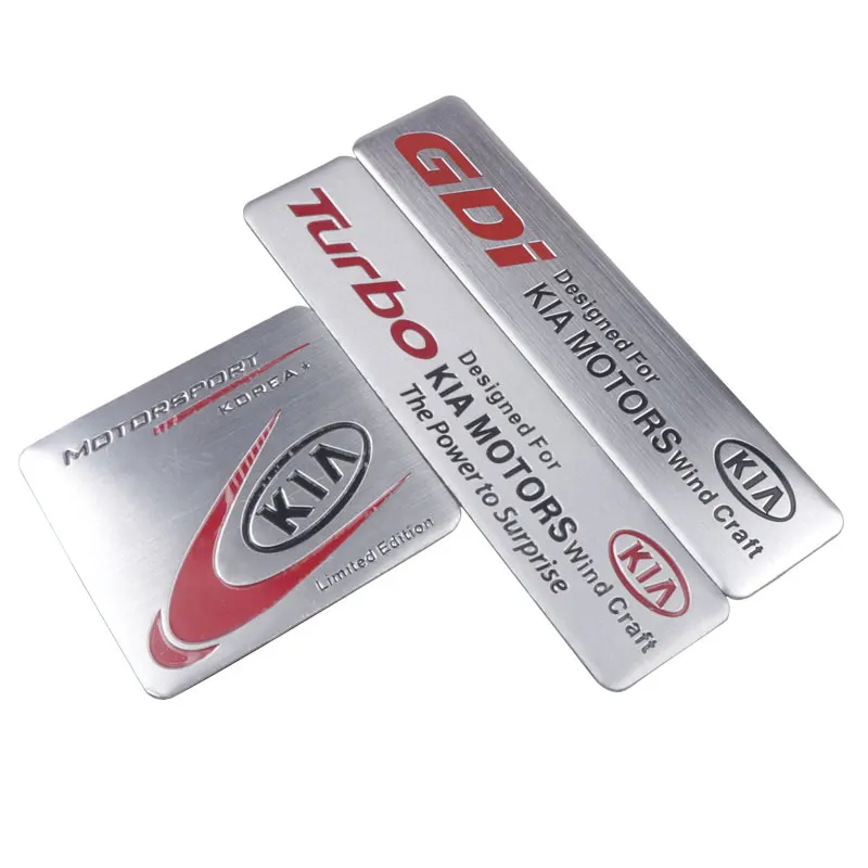 Car Styling 3D Aluminum Badge Emblem Sticker for KIA K2 K3 K5 Sorento Sportage R Rio Soul Decals Auto Accessories
Car Styling 3D Aluminum Badge Emblem Sticker for KIA K2 K3 K5 Sorento Sportage R Rio Soul Decals Auto Accessories