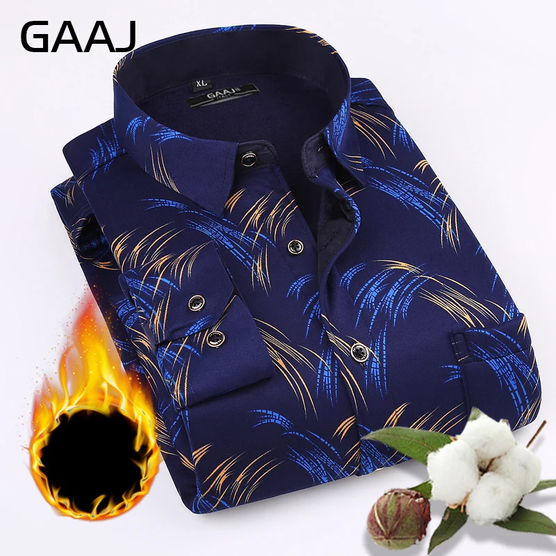 GAAJ Brand Men Hawaii Shirt Casual Long Sleeved Printed Casual Man Autumn Winter Thick Breathable Fleece Male Outerwear 3XL 4XL
GAAJ Brand Men Hawaii Shirt Casual Long Sleeved Printed Casual Man Autumn Winter Thick Breathable Fleece Male Outerwear 3XL 4XL