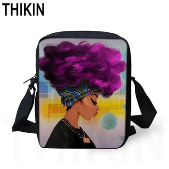 THIKIN Art Black African Girls Printed Woman Crossbody Bags Handbag Teenager Girl Messenger Mini Mobile Phone Bags for Women
THIKIN Art Black African Girls Printed Woman Crossbody Bags Handbag Teenager Girl Messenger Mini Mobile Phone Bags for Women