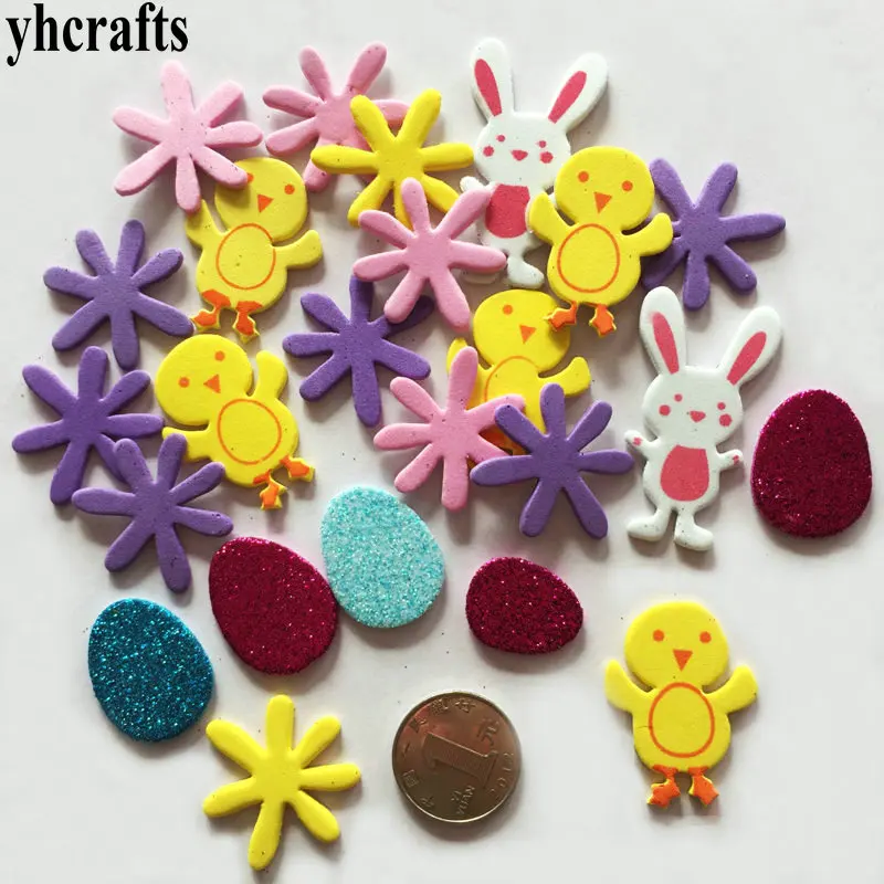80PCS/LOT.Easter rabbit foam stickers,DIY Easter crafts.Scrapbooking kit.Early educational.kindergarten crafts.Activity items.
80PCS/LOT.Easter rabbit foam stickers,DIY Easter crafts.Scrapbooking kit.Early educational.kindergarten crafts.Activity items.