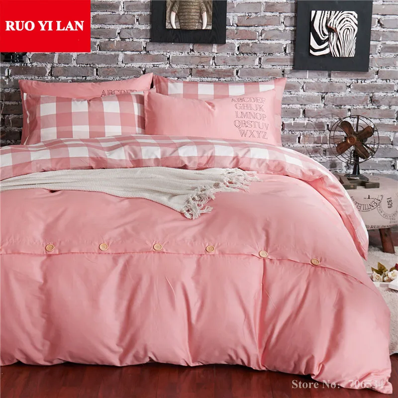 100% Cotton 133*72 High Density Duvet Cover Set Ameican Style Printing Bedding Set Four-piece Twin Queen King Plaid Quilt Cover
100% Cotton 133*72 High Density Duvet Cover Set Ameican Style Printing Bedding Set Four-piece Twin Queen King Plaid Quilt Cover