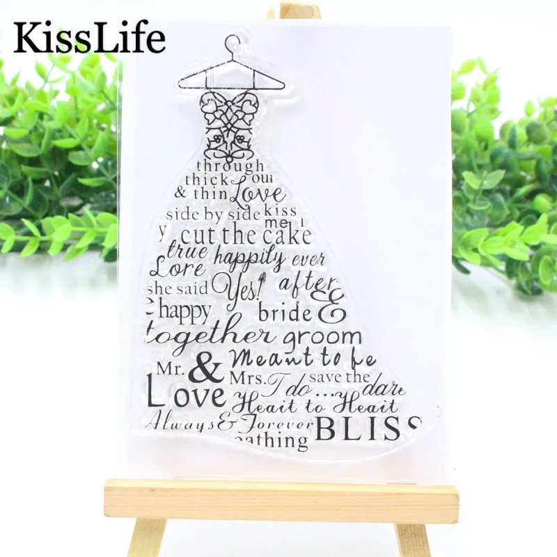 New 2019 Bride Wedding Dress Letters Clear Stamps Wishes Rubber Stamps for Card Making and Scrapbooking DIY Craft Stamps
New 2019 Bride Wedding Dress Letters Clear Stamps Wishes Rubber Stamps for Card Making and Scrapbooking DIY Craft Stamps
