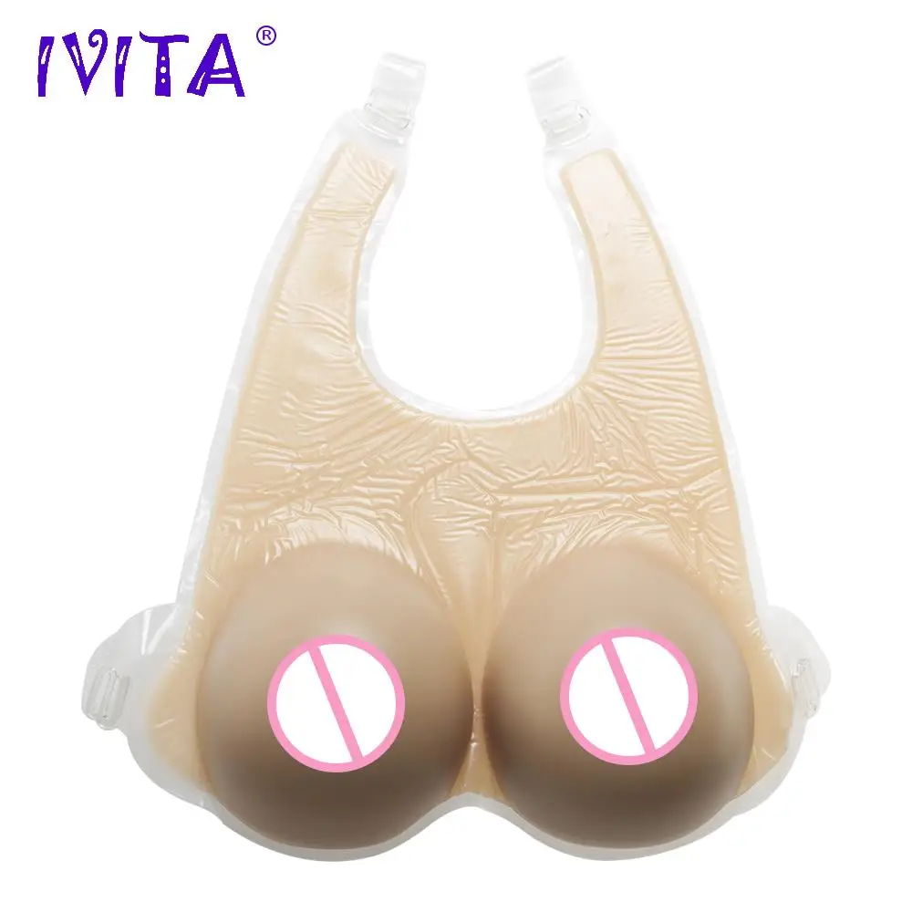 IVITA 2000g Realistic Silicone Breast Forms Fake Boobs For Crossdressers Transgender Drag Queen Ladyboy Shemale Bra Hot Sale
IVITA 2000g Realistic Silicone Breast Forms Fake Boobs For Crossdressers Transgender Drag Queen Ladyboy Shemale Bra Hot Sale