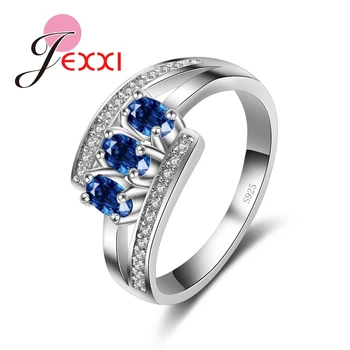 Fashion Silver Rings For Women 2020 Trendy Band Jewelry Blue CZ 925 Sterling Silver Engagement Party Ring Bijoux
Fashion Silver Rings For Women 2020 Trendy Band Jewelry Blue CZ 925 Sterling Silver Engagement Party Ring Bijoux