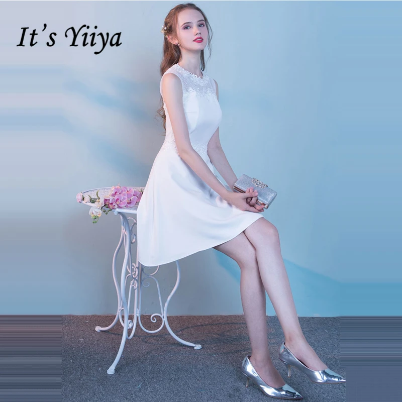It's YiiYa Little White Dress Sleeveless Fashion Designer Quality Zipper Cocktail Dresses Lace Formal Dress LX1084
It's YiiYa Little White Dress Sleeveless Fashion Designer Quality Zipper Cocktail Dresses Lace Formal Dress LX1084