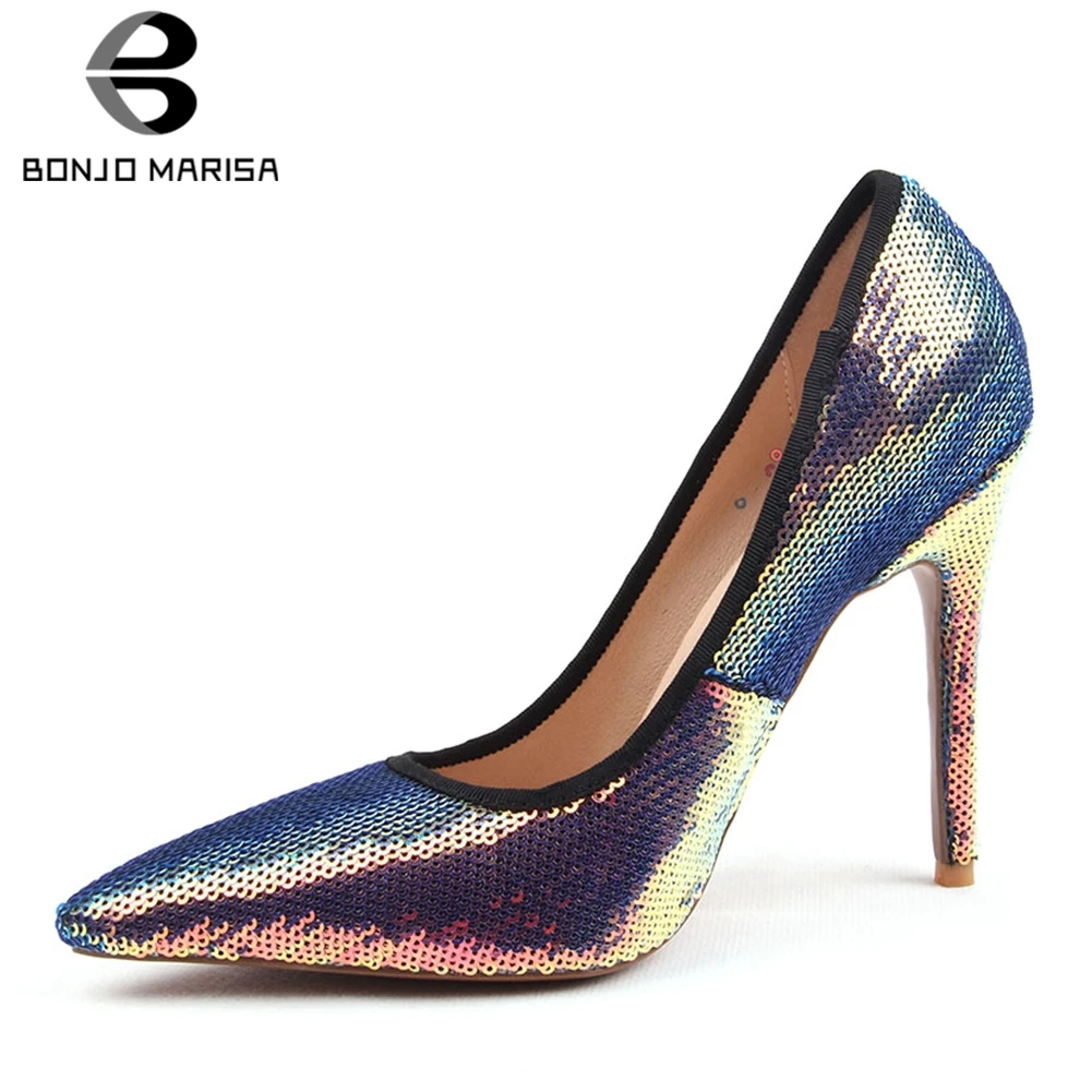 BONJOMARISA Hot Sale Luxury Pumps Woman Shoes Pointed Toe Slip On Sexy Super High Heels Party Wedding Shoes Woman Pumps Female
BONJOMARISA Hot Sale Luxury Pumps Woman Shoes Pointed Toe Slip On Sexy Super High Heels Party Wedding Shoes Woman Pumps Female