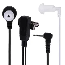 2018 Hot 1 Pin Covert Acoustic Tube Earpiece Headset for Motorola Talkabout 2 Two Way Radio Walkie Talkie GP88 GP300 GP308(China)