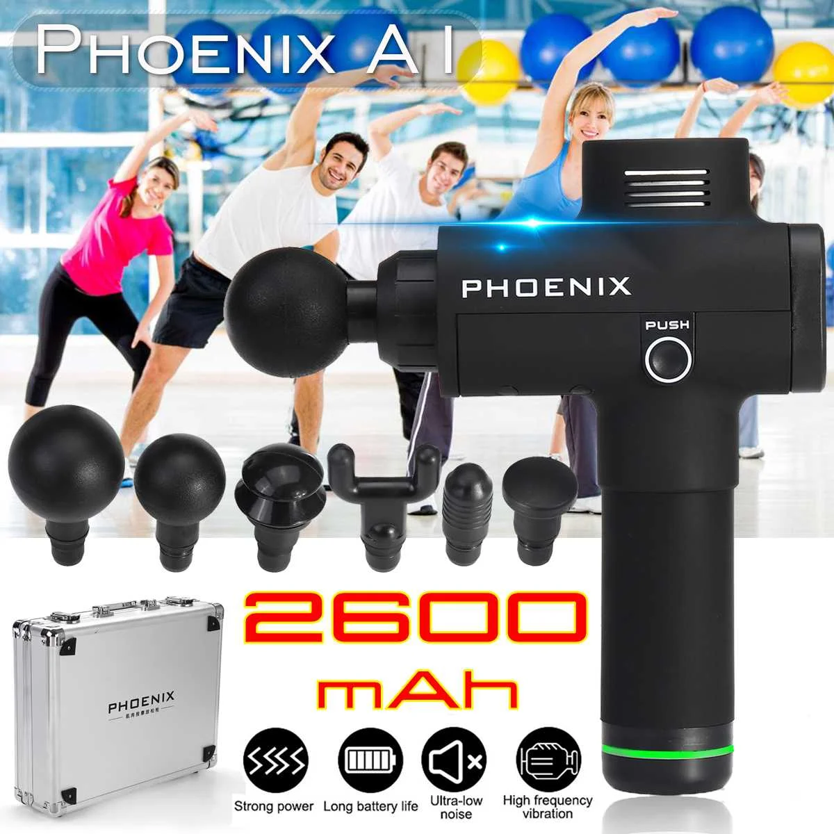3 files Electronic Therapy Body Massage for Gun 3200r/min High Frequency Vibrating Body Relaxing Relief Pains With 6 Heads
3 files Electronic Therapy Body Massage for Gun 3200r/min High Frequency Vibrating Body Relaxing Relief Pains With 6 Heads