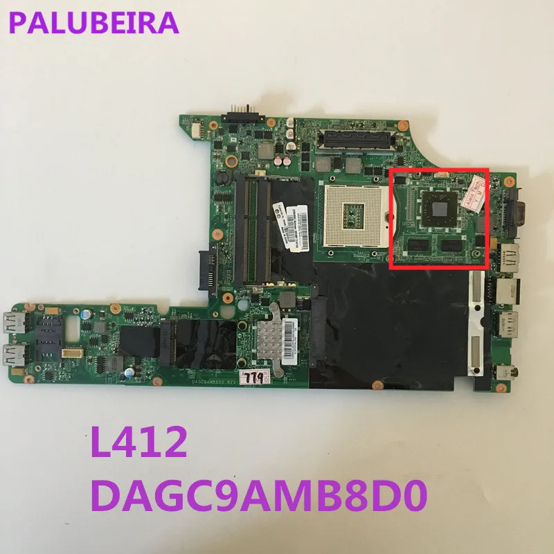 PALUBEIRA High Quality And Wholesale MB 75Y4088 For Lenovo L412 Laptop Motherboard DAGC9AMB8D0 DDR3 100% Tested
PALUBEIRA High Quality And Wholesale MB 75Y4088 For Lenovo L412 Laptop Motherboard DAGC9AMB8D0 DDR3 100% Tested