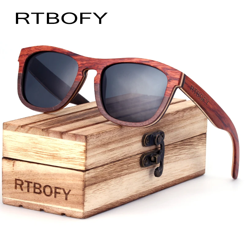 RTBOFY Sun Glasses For Men Square Wood Plywood Wood Sunglasses Women Brand Designer with Wooden Box shades 2017 Eyewear
RTBOFY Sun Glasses For Men Square Wood Plywood Wood Sunglasses Women Brand Designer with Wooden Box shades 2017 Eyewear