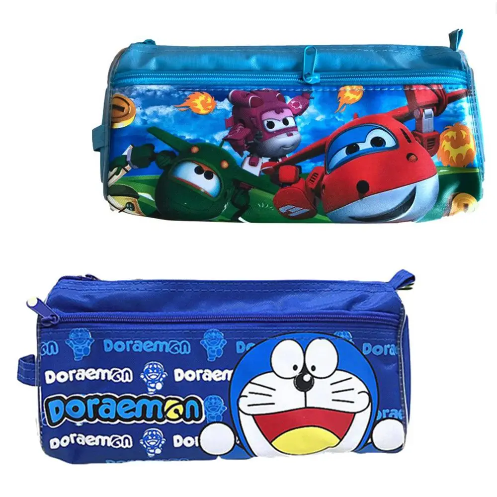 1 pcs Pencil Bag Super Wings Spiderman Study Stationery Bag Nylon Cartoon Simple Zipper Design Study Tools Bag Kid Gift Toy
1 pcs Pencil Bag Super Wings Spiderman Study Stationery Bag Nylon Cartoon Simple Zipper Design Study Tools Bag Kid Gift Toy