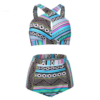 High Neck Bikini Plus Size Swimsuits Women Summer 2018 Bathing Suits African Print 2 Piece Swimsuit Black White Swim Big XXL 4XL
High Neck Bikini Plus Size Swimsuits Women Summer 2018 Bathing Suits African Print 2 Piece Swimsuit Black White Swim Big XXL 4XL