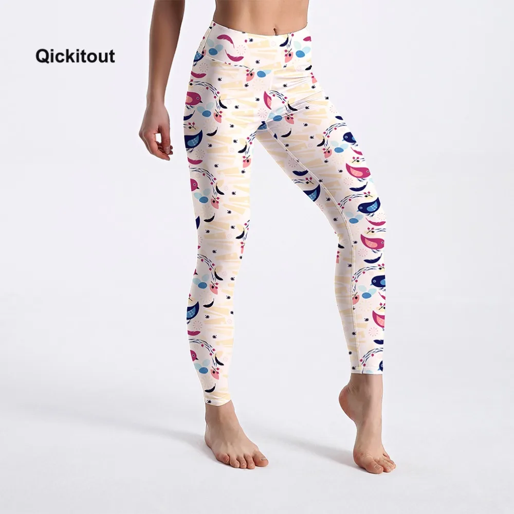 Qickitout Hot Sell Casual Leggings Women High Waist Leggings Lovely Birds Printing Pants Sexy Spring Fitness Trousers Pants
Qickitout Hot Sell Casual Leggings Women High Waist Leggings Lovely Birds Printing Pants Sexy Spring Fitness Trousers Pants