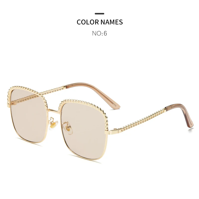 

GYKZ 2019 Fashion Square Frame Polarized Sunglasses Women Luxury Gradient Brand Designer Vintage Glasses UV400 Shades Oculos