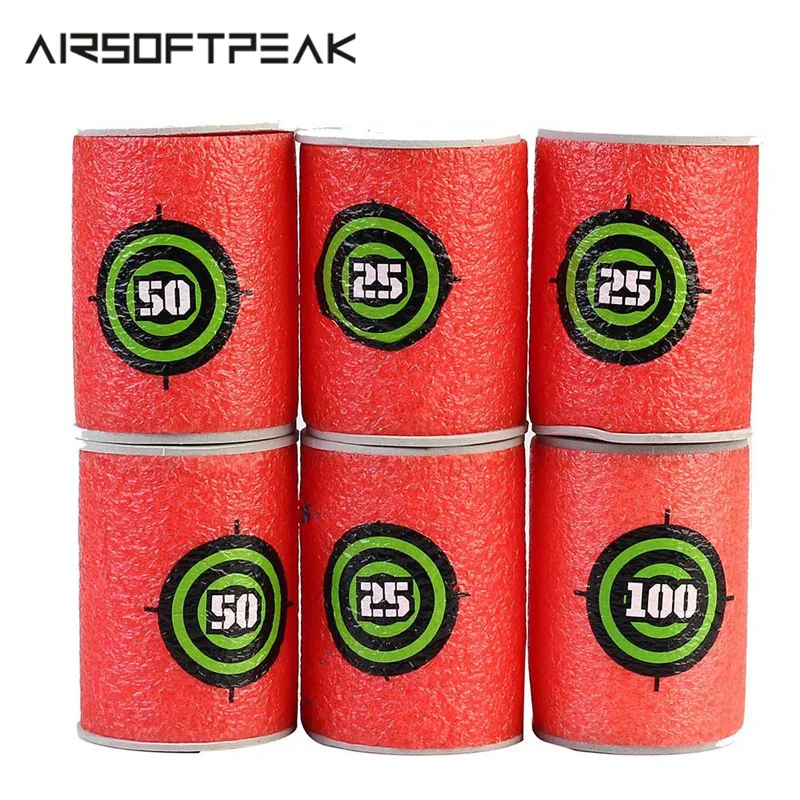 6PCS Bullet Target Shooting Dart Targets Set Elite Retaliator Games Blasters Darts For Shooting Practice Hunting Target Children
6PCS Bullet Target Shooting Dart Targets Set Elite Retaliator Games Blasters Darts For Shooting Practice Hunting Target Children