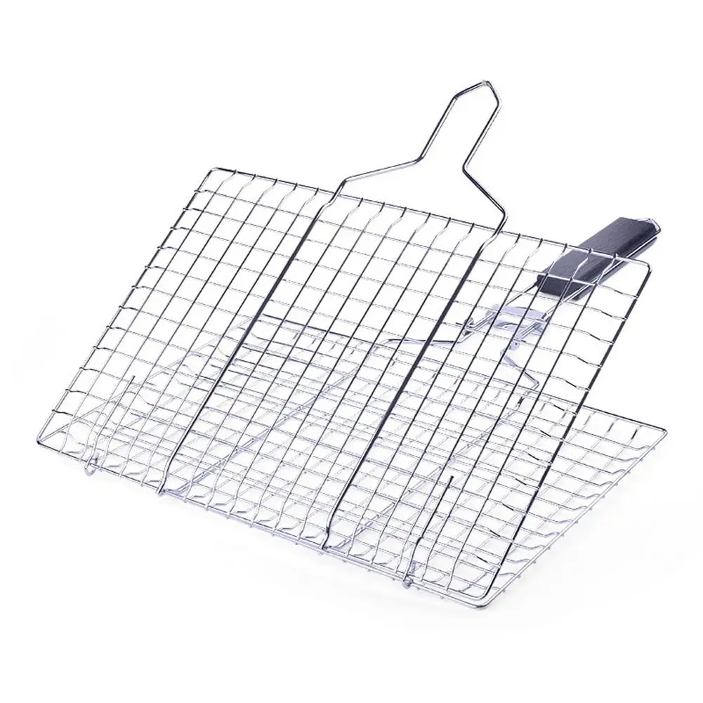 HobbyLane Outdoor Square Grill Stainless Steel Detachable Portable Folding Grill Net Fish Clip Vegetable Clip Grilled Fish Net
HobbyLane Outdoor Square Grill Stainless Steel Detachable Portable Folding Grill Net Fish Clip Vegetable Clip Grilled Fish Net