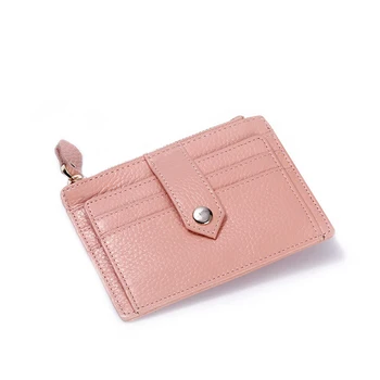 Women Leather Coin Purse Fashion Wallet Female Card Holder Lightweight Mini Simple Popular
Women Leather Coin Purse Fashion Wallet Female Card Holder Lightweight Mini Simple Popular