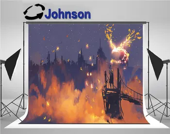 man cloak magic torch against city orange smoke backdrops Vinyl cloth High quality Computer print wall background
man cloak magic torch against city orange smoke backdrops Vinyl cloth High quality Computer print wall background