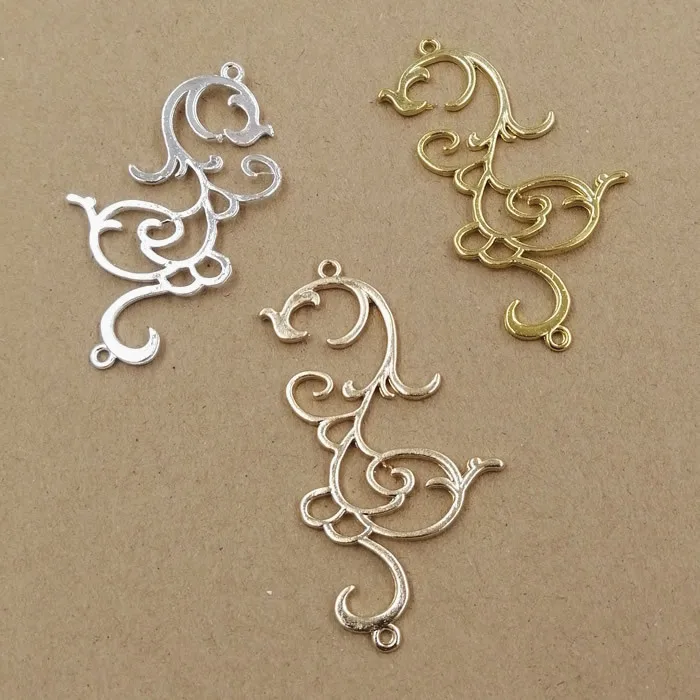 10pcs 37x64mm Hair Jewelry Charm Women Flower Barrettes Retro Hair Wear DIY Jewelry Accessories
10pcs 37x64mm Hair Jewelry Charm Women Flower Barrettes Retro Hair Wear DIY Jewelry Accessories