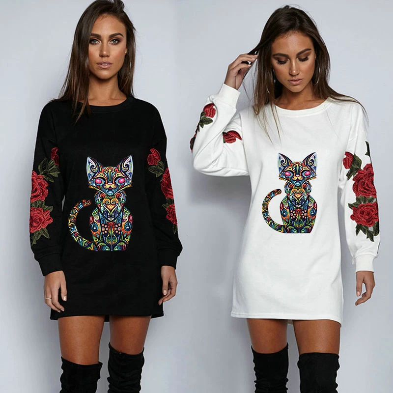 Unique Colorful Cat Iron on Heat Transfers Printing Patches Stickers Washable for Kids Clothes Jeans T-shirt Hats DIY Appliques
Unique Colorful Cat Iron on Heat Transfers Printing Patches Stickers Washable for Kids Clothes Jeans T-shirt Hats DIY Appliques