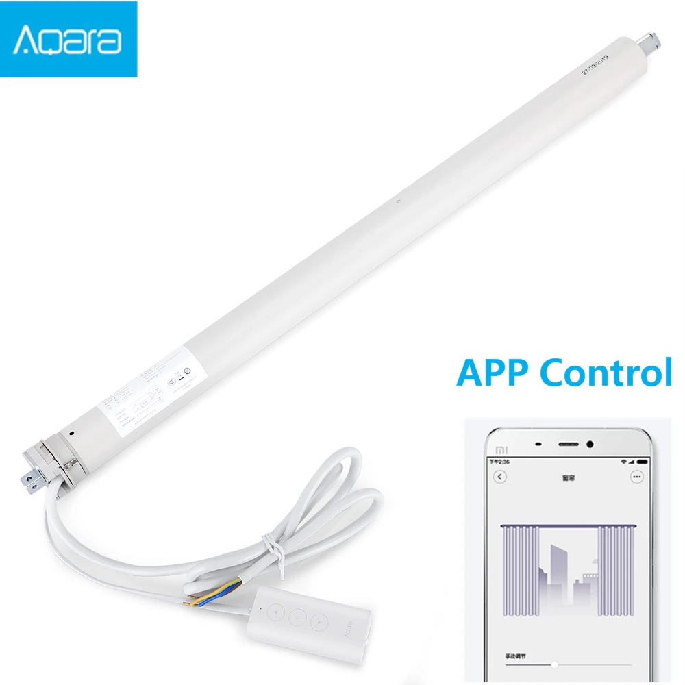 Original Aqara Smart Rolling Shutter Intelligent Curtain Motor Zigbee Phone APP Remote Control Time Switch Smart Home MiHome
Original Aqara Smart Rolling Shutter Intelligent Curtain Motor Zigbee Phone APP Remote Control Time Switch Smart Home MiHome