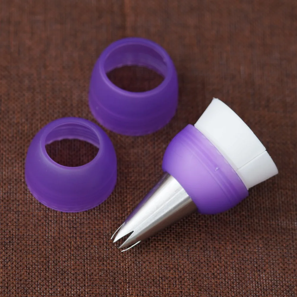 Tri-color Icing Piping Nozzle Connector Cream Coupler 3 Holes Tips Converter Cake Decoration Fondant Decorating Heads Tools
Tri-color Icing Piping Nozzle Connector Cream Coupler 3 Holes Tips Converter Cake Decoration Fondant Decorating Heads Tools