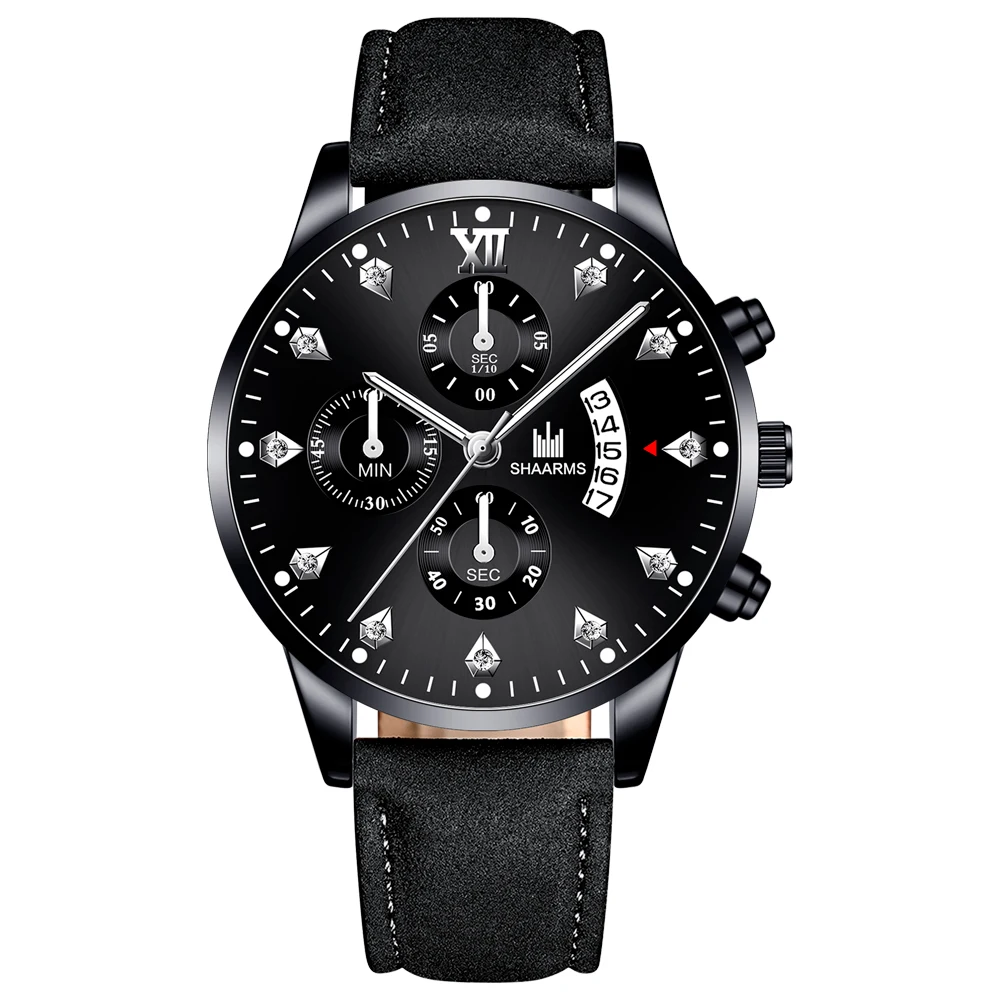 Fashion Classic Sport Watches For Men Leather Band Stainless Steel Analog Quartz Wristwatch Male Luxury Watches Date Clock
Fashion Classic Sport Watches For Men Leather Band Stainless Steel Analog Quartz Wristwatch Male Luxury Watches Date Clock
