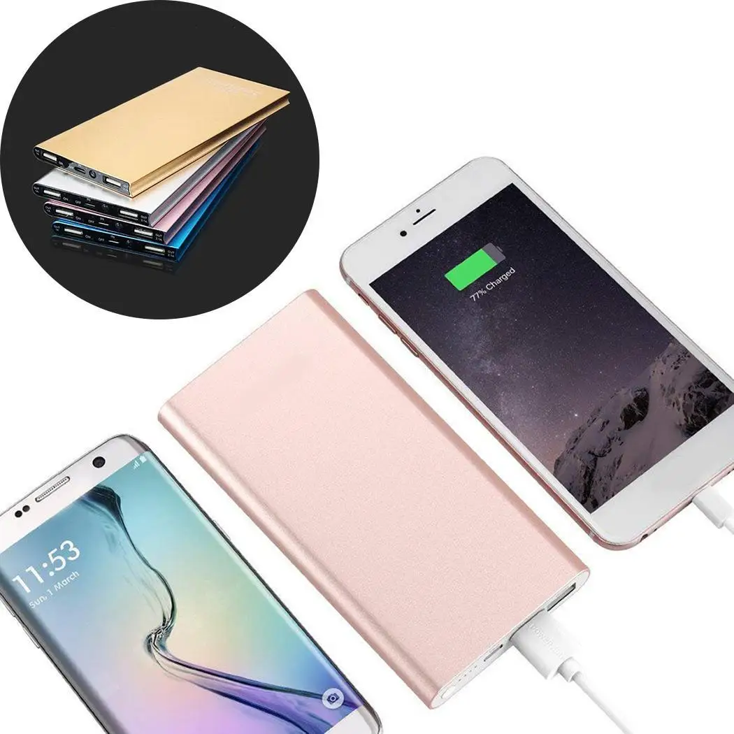 Ultra-thin 20000mAh Portable two USB External Battery Charger Power Bank For Xiaomi iPhone Cell Phone Designed output ports
Ultra-thin 20000mAh Portable two USB External Battery Charger Power Bank For Xiaomi iPhone Cell Phone Designed output ports