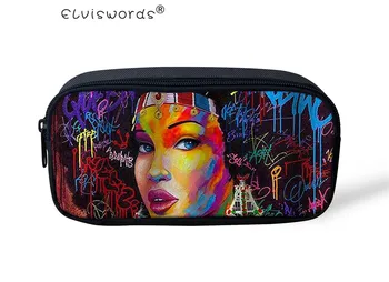 ELVISWORDS Afro Black Woman Girls Pencil Bag School Kids Supplies Stationery Pencilcase Creative Large Capacity Open Zipper Bag
ELVISWORDS Afro Black Woman Girls Pencil Bag School Kids Supplies Stationery Pencilcase Creative Large Capacity Open Zipper Bag