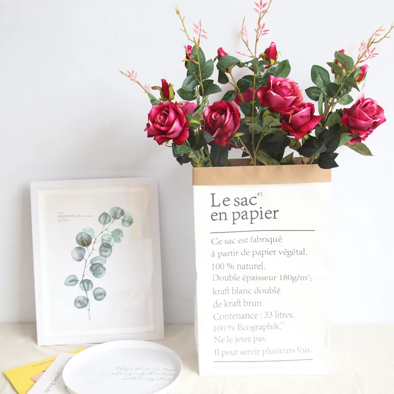 12 pcs artificial flower silk rose flower wedding party Valentine's Day wedding decoration fake silk rose 21 colors head rose
12 pcs artificial flower silk rose flower wedding party Valentine's Day wedding decoration fake silk rose 21 colors head rose