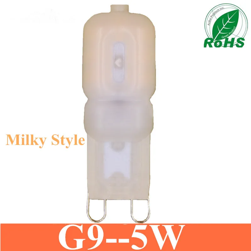hot sale new g9 led 5W AC 220V 230V 240V G9 lamp Led bulb SMD 2835 LED g9 light Replace 30/40W halogen lamp light
hot sale new g9 led 5W AC 220V 230V 240V G9 lamp Led bulb SMD 2835 LED g9 light Replace 30/40W halogen lamp light